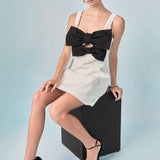 Sophia Bow Cutout Mini Dress