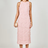 Floral Applique Maxi Dress