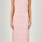 Floral Applique Maxi Dress