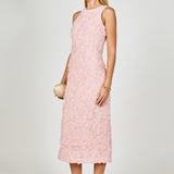 Floral Applique Maxi Dress