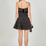 Pearl Trim Circle Skirt