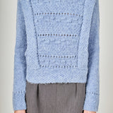 Chunky Wool Knit Detailed Sweater