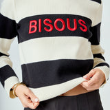 Bisous Striped Sweater