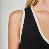 Braided knit Top