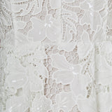Sequined Lace Midi Dress
