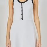 Scoop Neck Knit Midi Dress