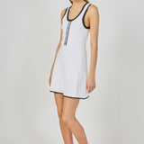 Scoop Neck Knit Midi Dress