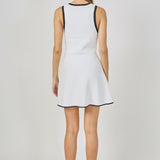 Scoop Neck Knit Midi Dress