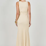 Kendall Sweetheart Neckline Ribbed Knit Maxi