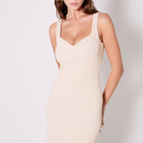 Kendall Sweetheart Neckline Ribbed Knit Maxi