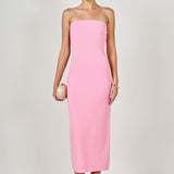 Knit Tube Midi Dress