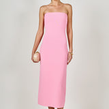 Knit Tube Midi Dress