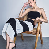 Monroe Tube Top and Midi Skirt Set