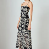 Crochet Embroidered Maxi Dress
