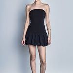 drop waist strapless mini dress Haylee Mini Dress