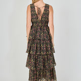 Floral Tiered Maxi Dress