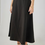 Haley Flare A Line Midi Skirt