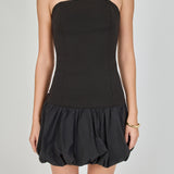 Makayla Strapless Bubbled Mini Dress