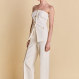 Strapless Suit Long Top