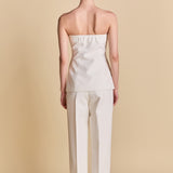 Strapless Suit Long Top