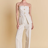 Strapless Suit Long Top