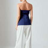 Strapless Suit Long Top