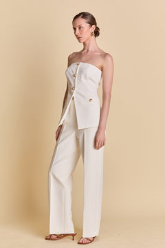 Zip up Suit Trousers