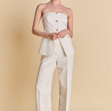 Zip up Suit Trousers