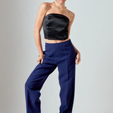 Zip up Suit Trousers