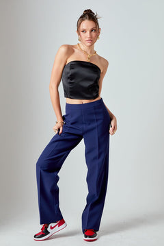 Zip up Suit Trousers
