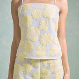 Floral Net Top