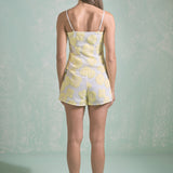 Floral Net Shorts