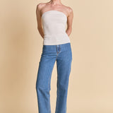 Strapless Knit Top