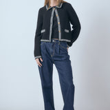Celine Border Buttoned Jacket