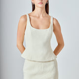 Tweed Tank Top