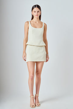 Tweed Tank Top