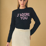 Tweed Bow Belt Mini Skirt