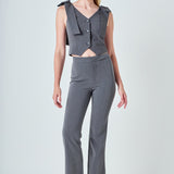 Bow Tie Strap Vest