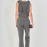 Bow Tie Strap Vest