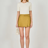 Pleated Mini Skort