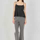 Mid Rise Fitted Trousers