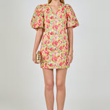 Floral Print Mini Dress