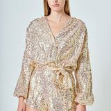 Sequin Romper