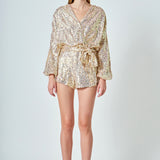 Sequin Romper