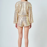 Sequin Romper