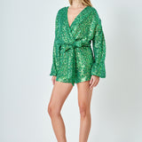 Sequin Romper