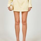 Satin Mini Skirt