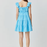 Tiered Mini Dress