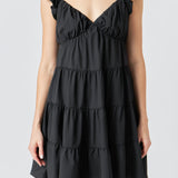 Tiered Mini Dress