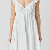 Tiered Mini Dress